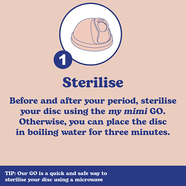 how to use a menstrual disc