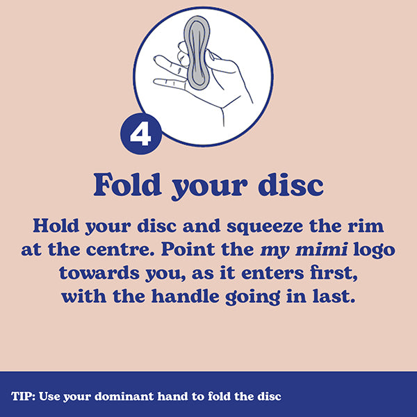 how to use a menstrual disc