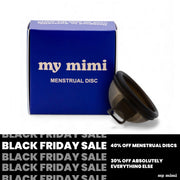 my mimi - reusable menstrual disc - ashwood edition