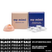 menstrual disc care bundle