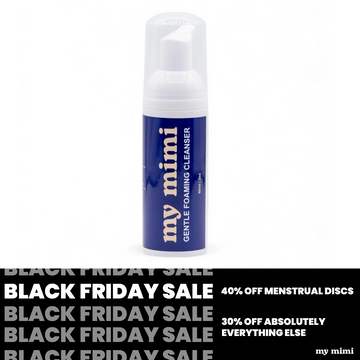 menstrual disc gentle foaming cleanser 60mL