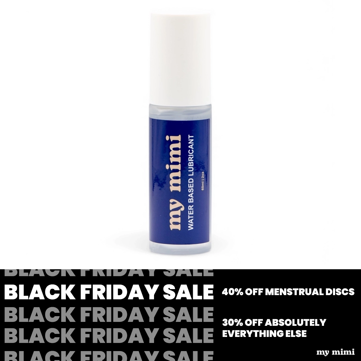 menstrual disc water-based personal lubricant 60mL