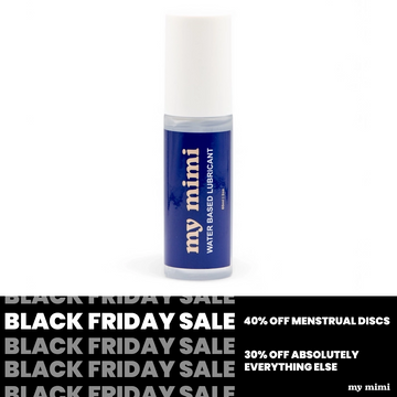 menstrual disc water-based personal lubricant 60mL