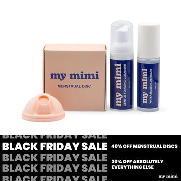menstrual disc starter bundle