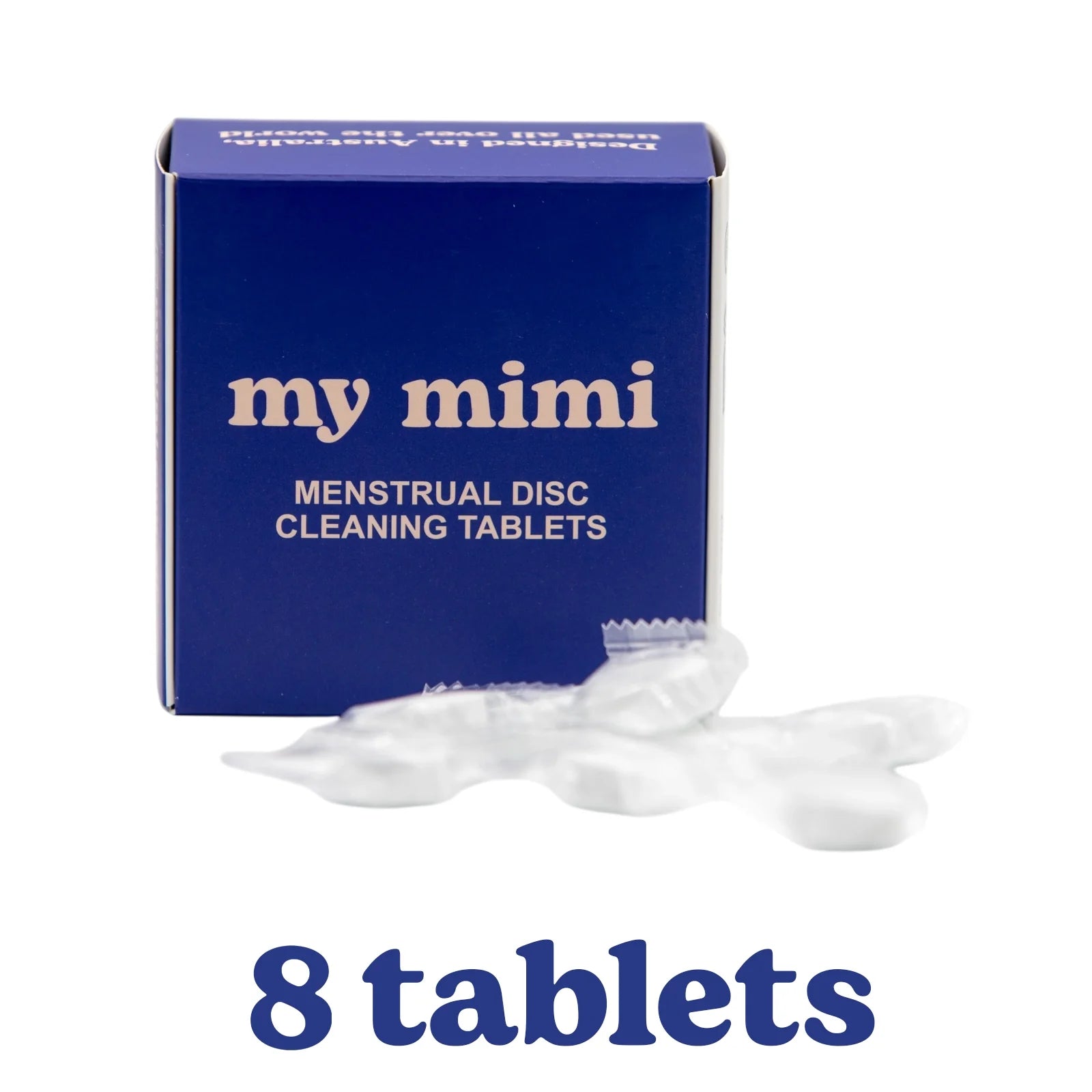 menstrual disc cleaning tablets