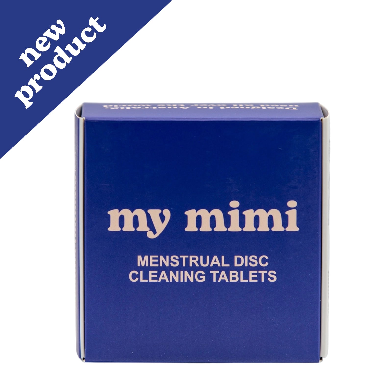 menstrual disc cleaning tablets