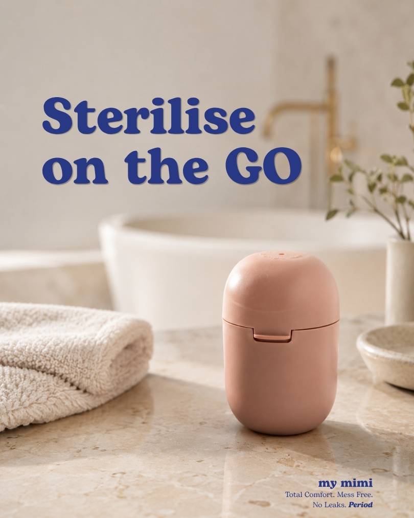 GO menstrual disc steriliser