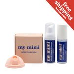 menstrual disc starter bundle