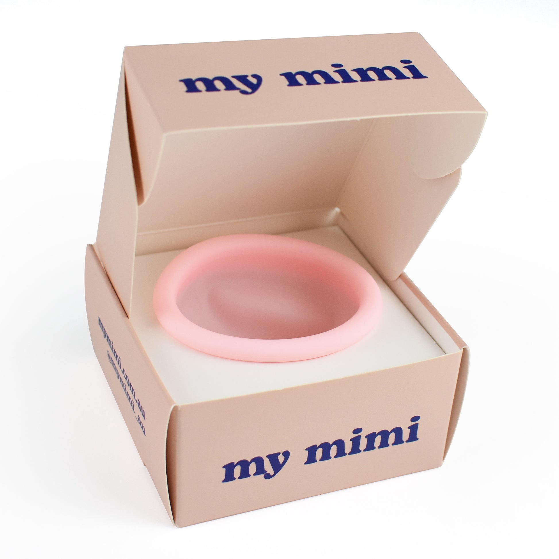 my mimi reusable menstrual disc made from 100% medical grade silicone – sustainable period care solution