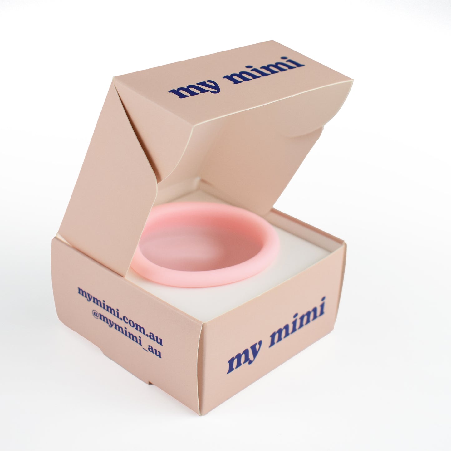 my mimi reusable menstrual disc made from 100% medical grade silicone – sustainable period care solution